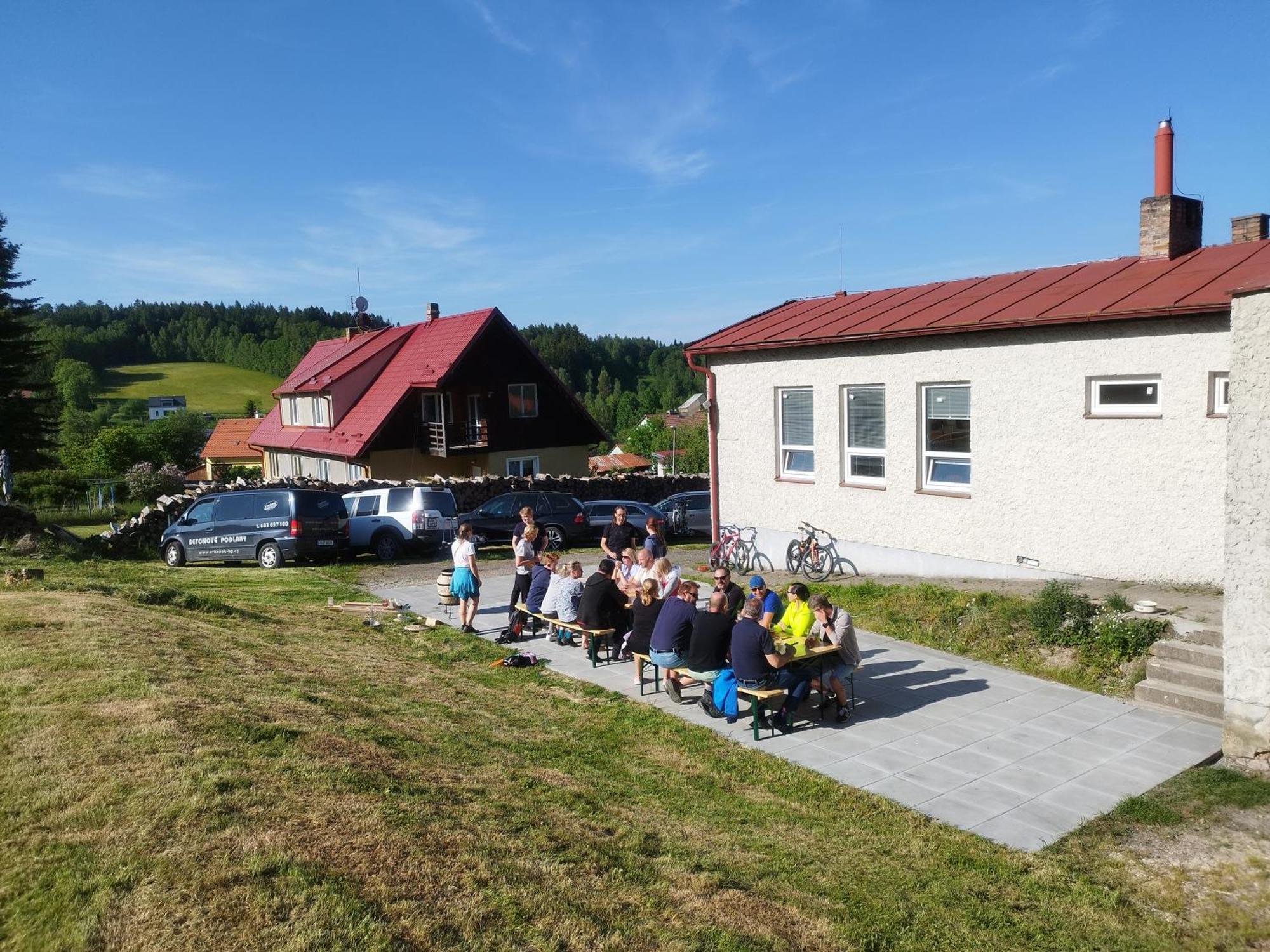 Penzion U Lipna Přední Výtoň Eksteriør billede